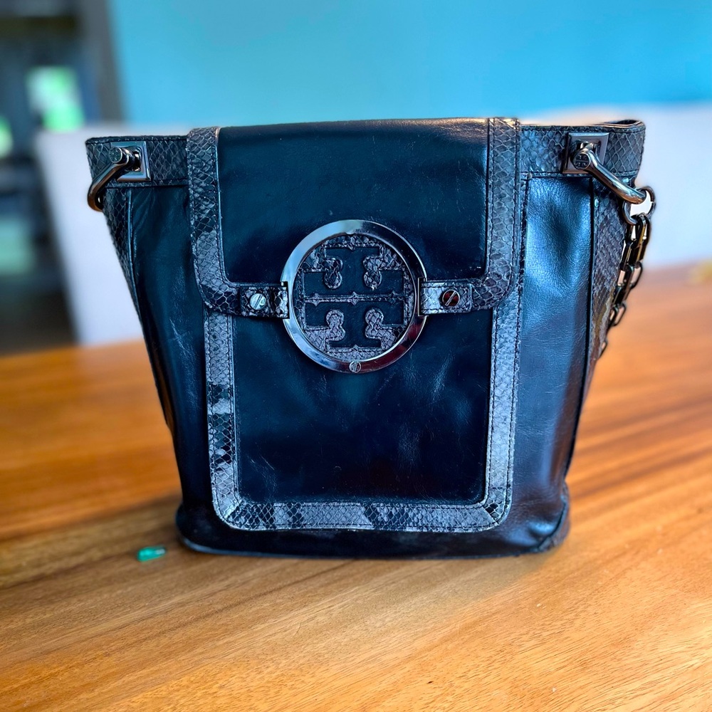 Tory Burch Leather Tote Bag